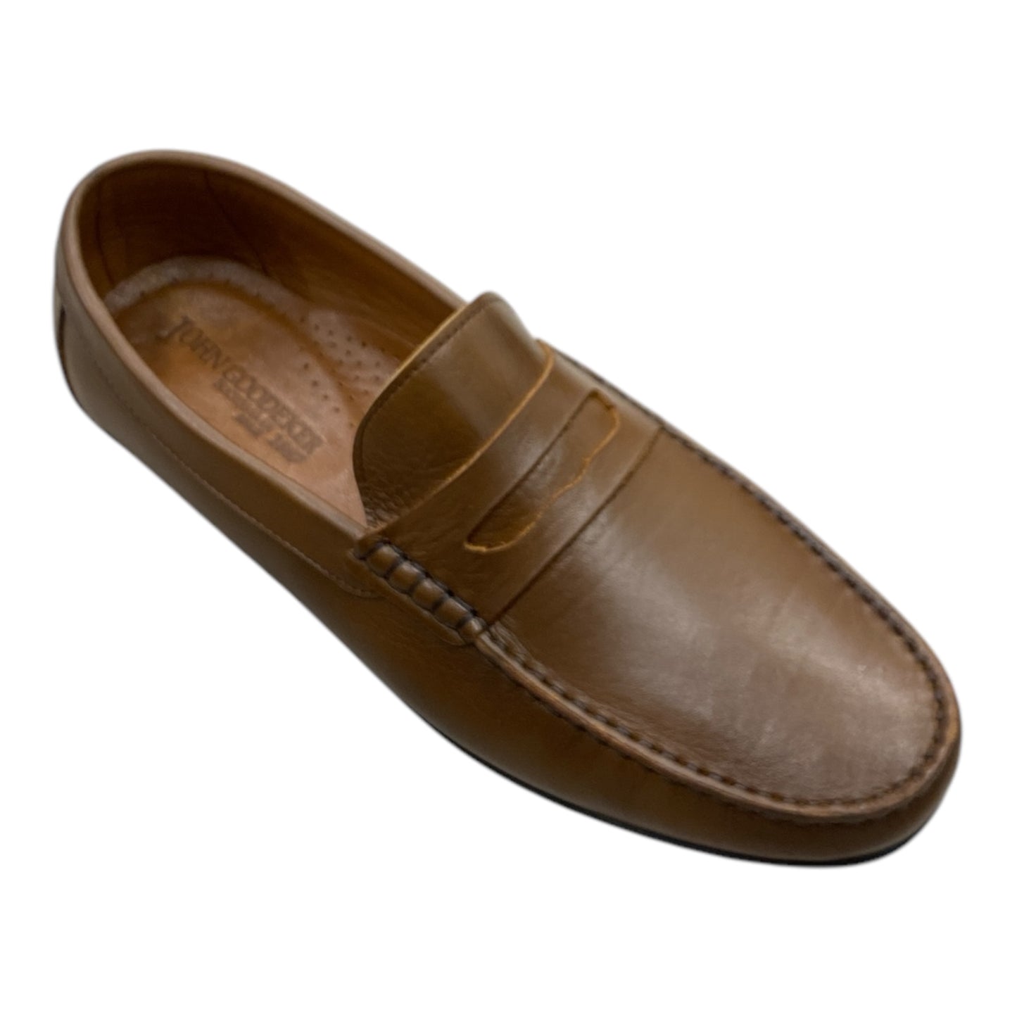 Mocassin Souple Homme Cuir Camel