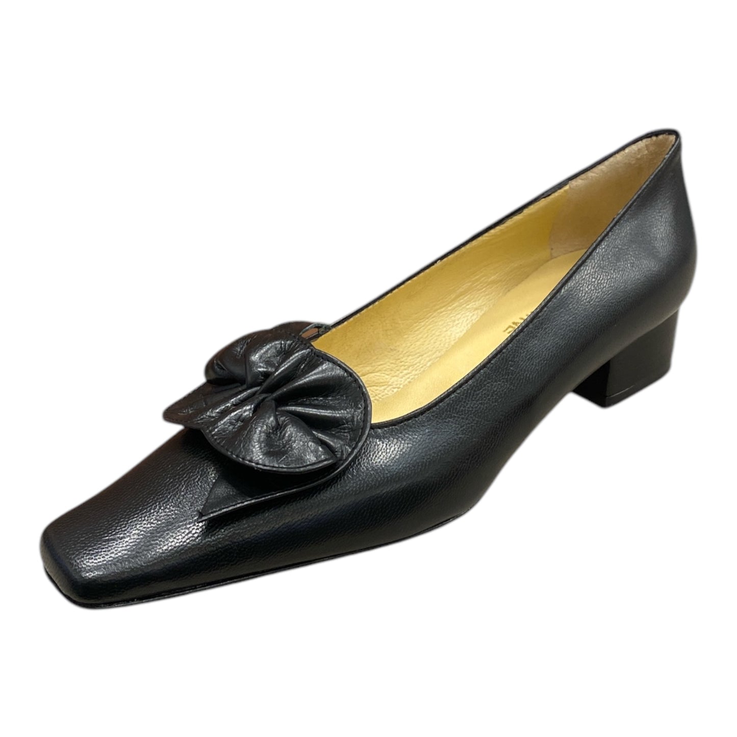Escarpins Ref CUIR NOIR Petit Talon réf 889