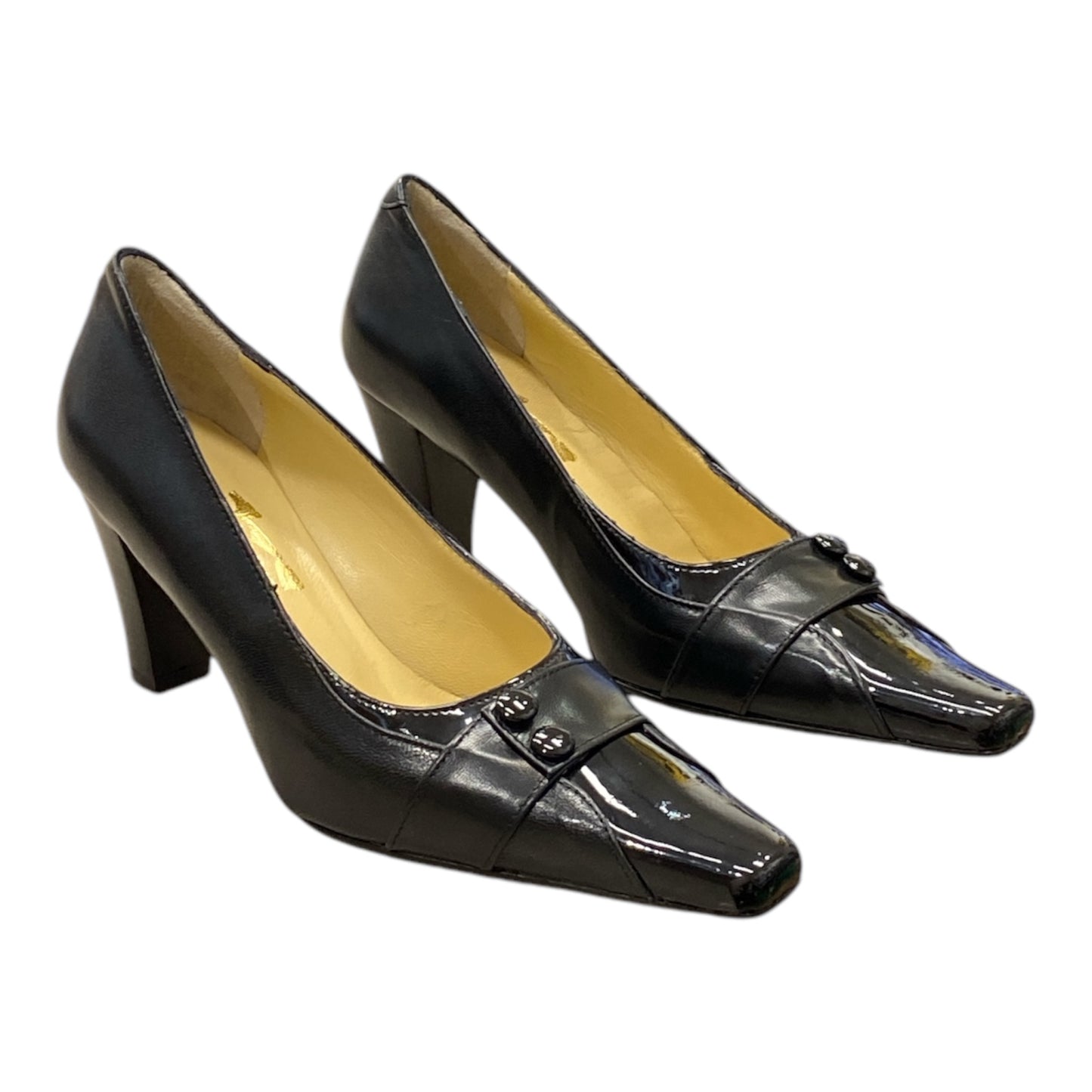 Escarpins Cuir Noir Talon Haut 7cm