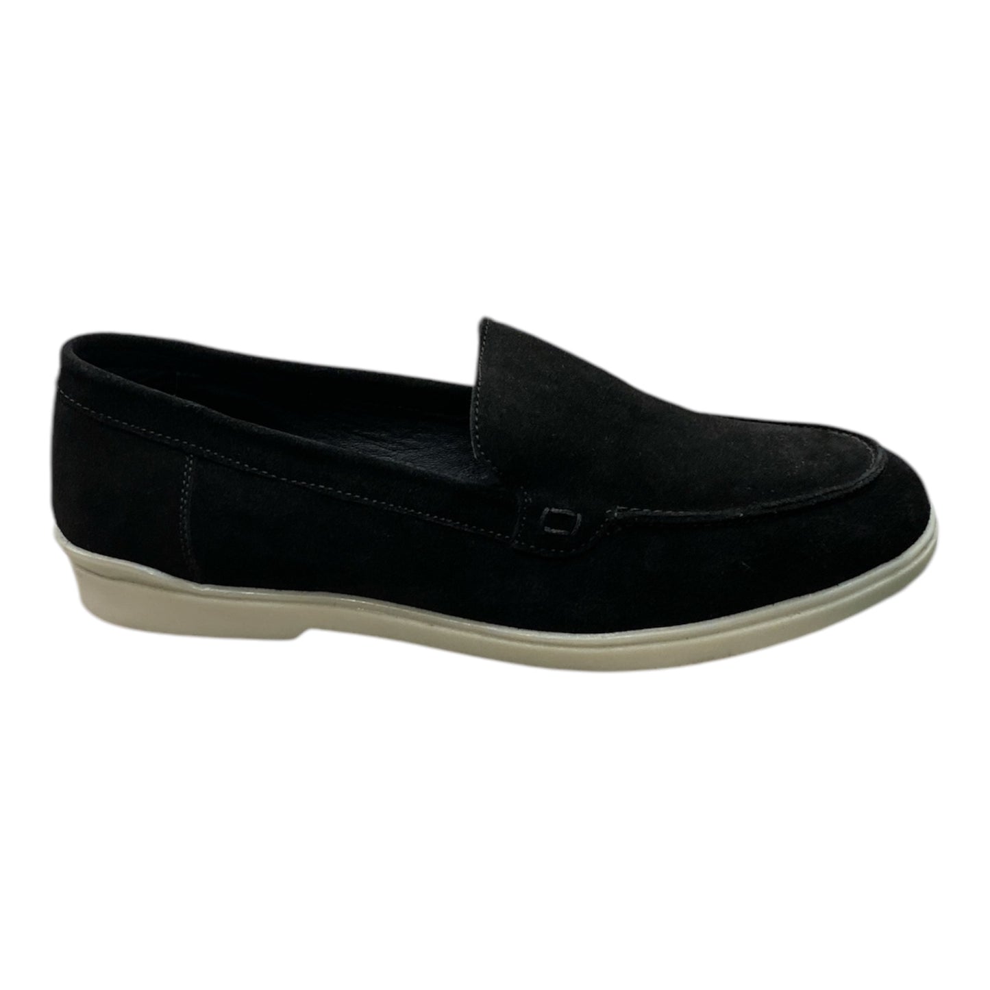 Mocassin Suede Noir