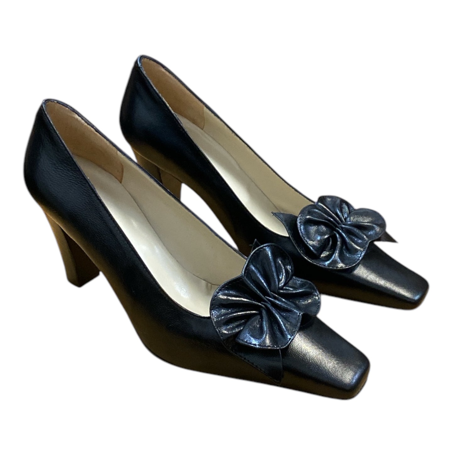 Escarpins Cuir noir réf 889