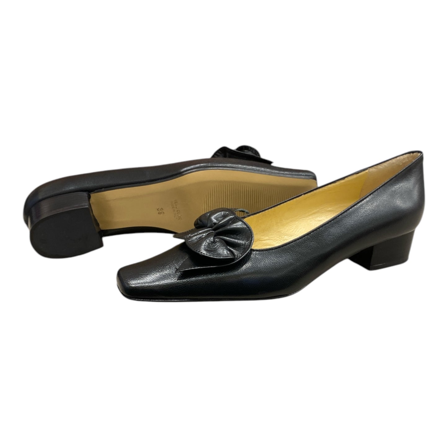 Escarpins Ref CUIR NOIR Petit Talon réf 889