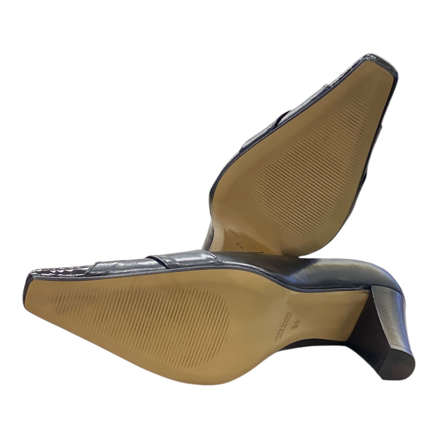 Escarpins Cuir Noir Talon Haut 7cm