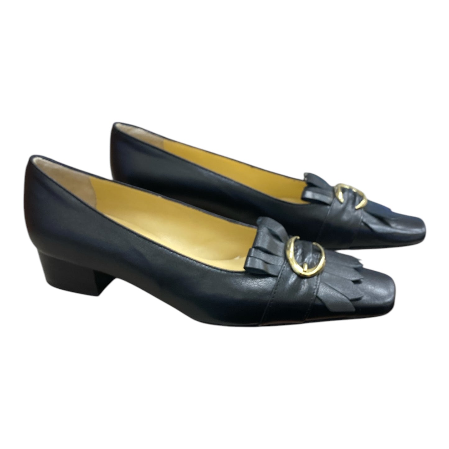 Escarpins Ref CUIR NOIR Petit Talon réf 2815