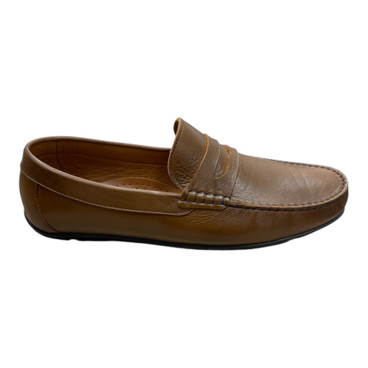 Mocassin Souple Homme Cuir Camel