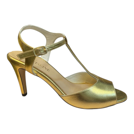 Sandale Cuir Or