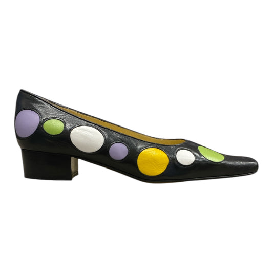 Escarpins Ref CUIR NOIR Petit Talon