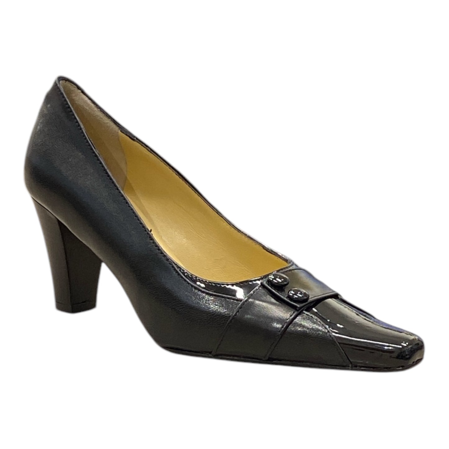 Escarpins Cuir Noir Talon Haut 7cm