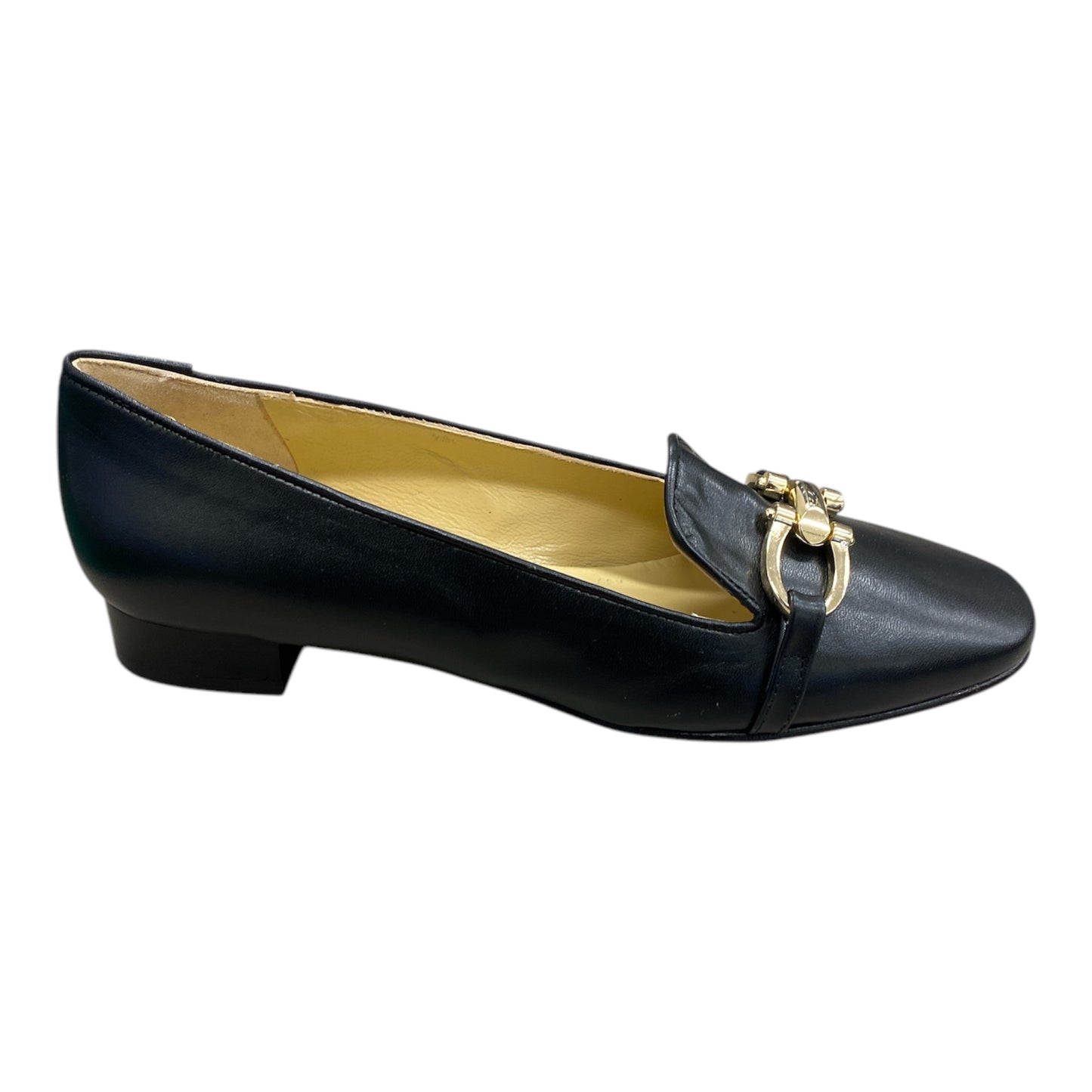 Ballerine Noir avec Métal Doré Réf 2745