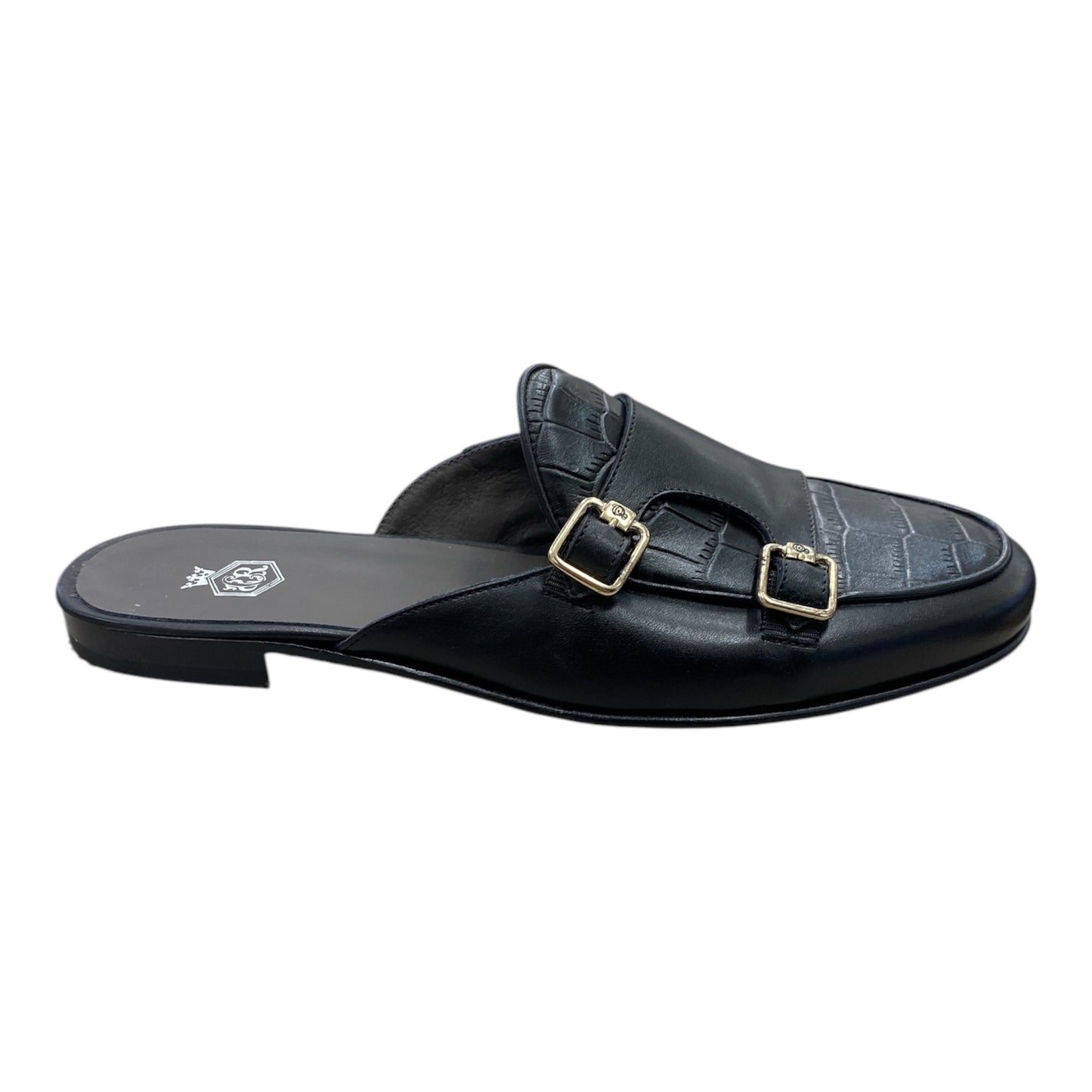 MULES Hommes Cuir noir