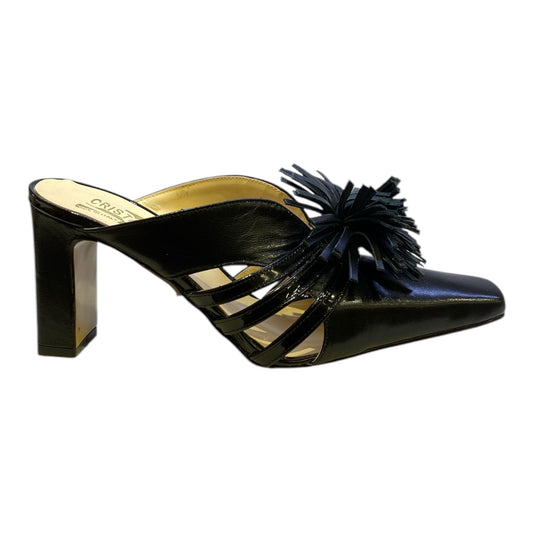 Mules femmes Sabot Cuir Noir