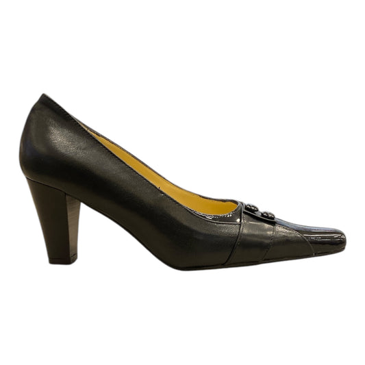 Escarpins Cuir Noir Talon Haut 7cm
