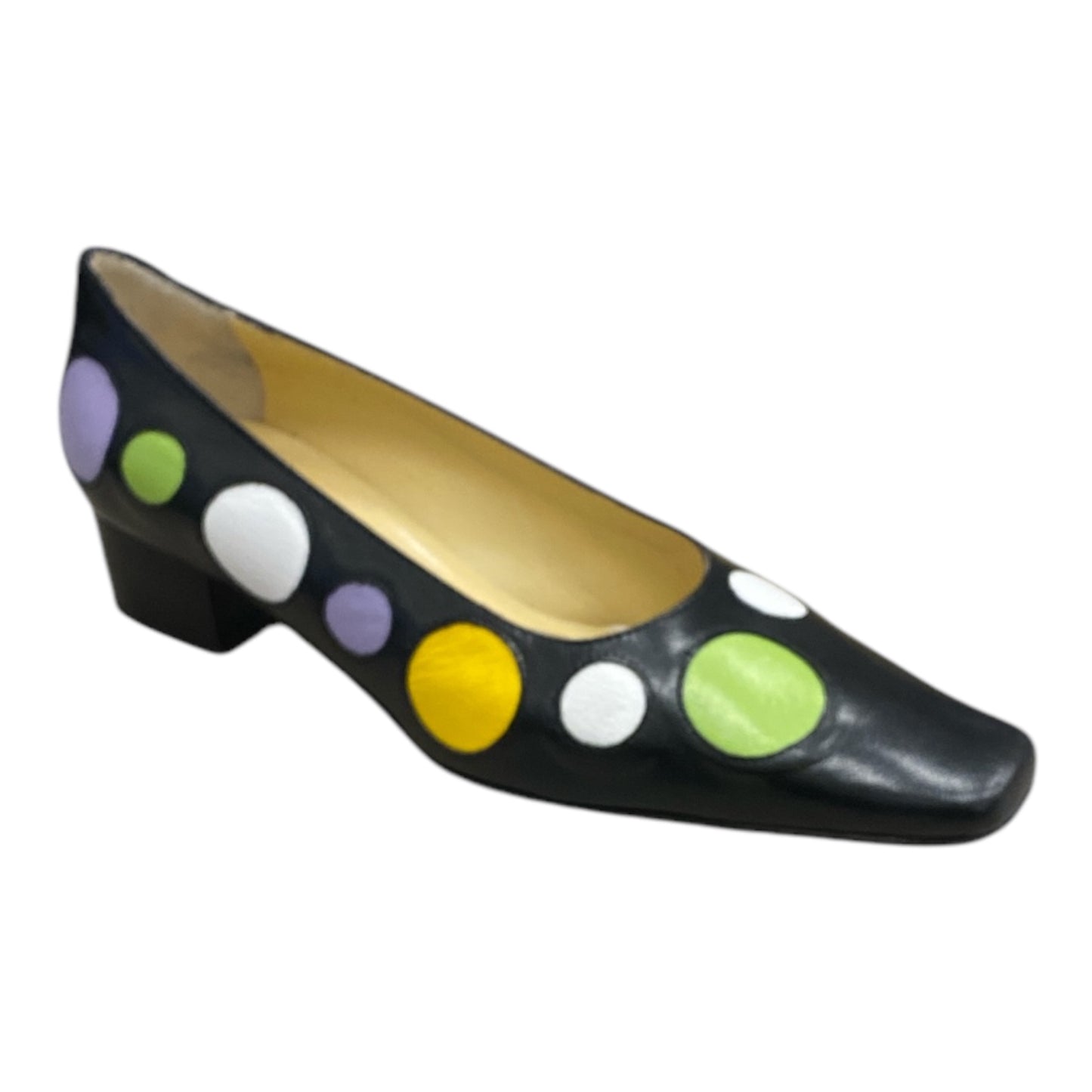 Escarpins Ref CUIR NOIR Petit Talon