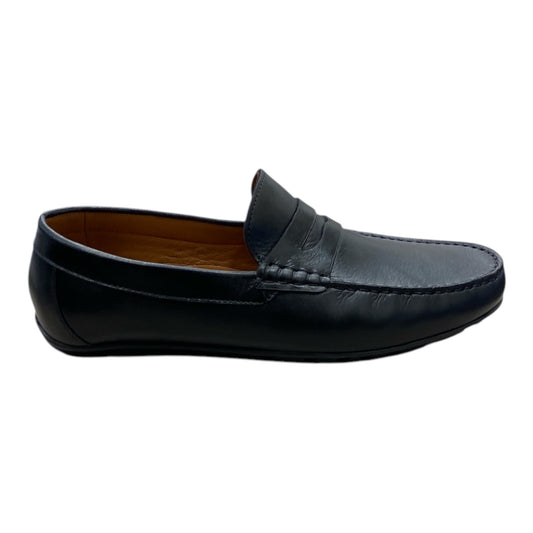 Mocassin Souple Homme Cuir Noir