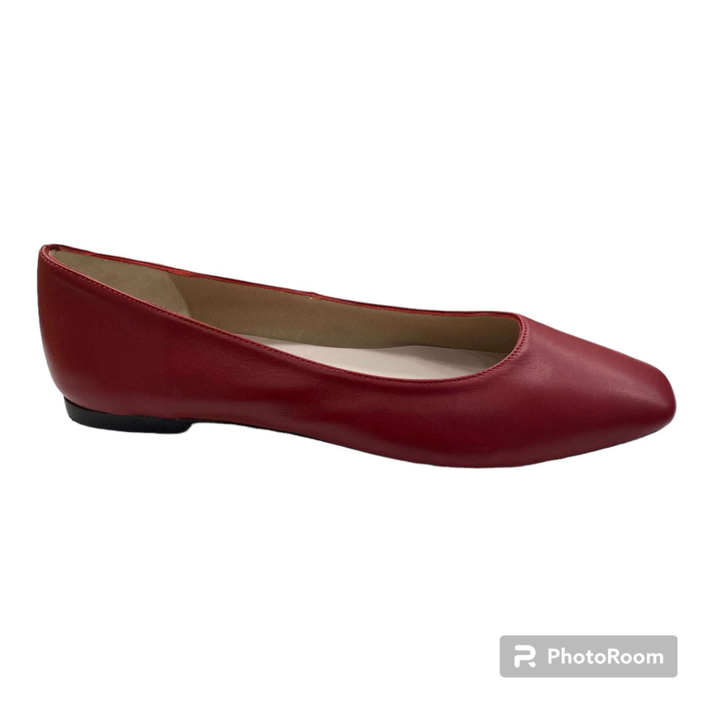 Ballerine Cuir Bordeaux